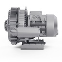 SOPLADOR REGENERATIVO MARCA REPUBLIC, MODELO HRC902. 8.4 hp | 6.3 KW, 3phase, 60 Hz, 227 CFM, 385 m3/hr, 177 in. H2O, 440 mbar (vacuum), 201 in. H2O, 500 mbar (pressure), 230/460 V.
