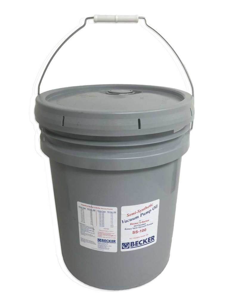 ACEITE BECKER SEMI SINTETICO SS-100 P (CUBETA DE 5 GAL)
