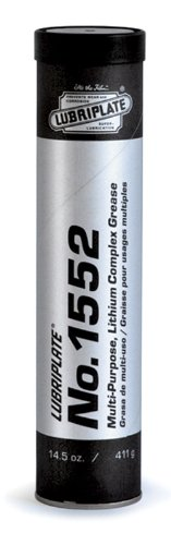 GRASA DE COMPLEJO DE LITIO MARCA LUBRIPLATE NO. 1552, NLGI # 2 | 1552 SERIES MULTI-PURPOSE LITHIUM COMPLEX GREASE (14.5 OZ CARTRIDGE)