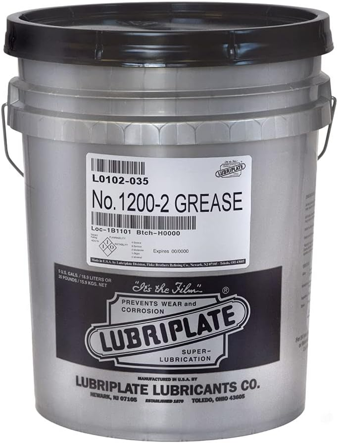 GRASA HIDROXI DE LITIO 12. MARCA LUBRIPLATE NO. 1200-2 NLGI # 2. | CUBETA 35 LB