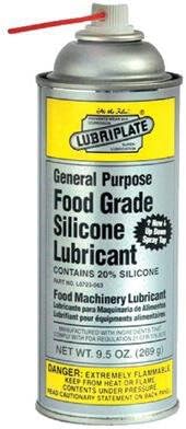 [L0723-063 | LUBRIPLATE] LUBRICANTE MARCA LUBRIPLATE DE SILICONA APTO PARA ALIMENTOS DE USO UNIVERSAL. AEROSOL 11 OZ / 312 g
