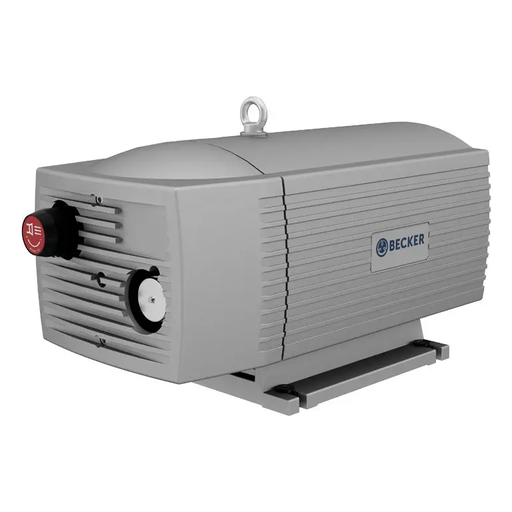 [BBVA VT 4.25 | G026677 |  BECKER] BOMBA DE VACÍO BECKER VT 4.25. TRABAJO EN SECO, SIN ACEITE. PROVISTO DE MOTOR ELÉCTRICO TRIFÁSICO DE 0,75/0,90 KW MONOBLOCK 175-254/300-440 V. 50 HZ. 1.430 RPM 190-290/330-500 V. 60 HZ. 1.720 RPM VÁLVULA REGULADORA DE VACÍO, SILENCIOSO DE ESCAPE Y FILTROS DE ASPIRACIÓN INCORPORADOS. CAUDAL SIN CONTRAPRESIÓN DE 25 M3/H. VACÍO MÁXIMO: 150 MBAR. CLASE DE AISLAMIENTO "F". CLASE DE PROTECCIÓN IP-54. PINTURA RAL 9007 ALUMINIO GRIS. | BECKER MODEL VT 4.25 ROTARY VANE VACUUM PUMP AND MOTOR. CAPACITY: 17.7 SCFM OPEN FLOW. MAXIMUM VACUUM: 25.4” HG. DESCRIPTION: OIL LESS ROTARY VANE VACUUM PUMP WITH CARBON VANES, BUILT-IN SUCTION FILTER, VACUUM REGULATING VALVE, AND INTEGRALLY FLANGED TO A 1.2 HP, 208/230/460 VOLT, 3 PHASE, USABLE AT 400V, 60 HZ., IE3 MOTOR.