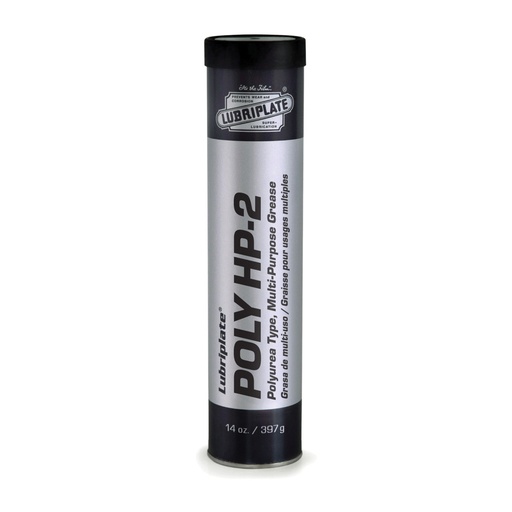 [L0191-098 | LUBRIPLATE] GRASA DE MOTOR ELÉCTRICO MARCA LUBRIPLATE POLY HP-2 | POLY HP-2 ELECTRIC MOTOR GREASE GENERAL PURPOSE, PETROLEUM-BASED, POLYUREA-THICKENED GREASE COMPOSITION, 2 NLGI GRADE, RED COLOR, NOT FOOD GRADE (CAJA 40 CARTUCHOS 14.5 ONZAS)