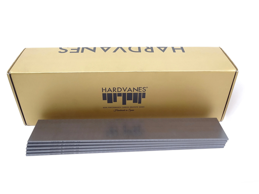 [H355655 | WN 124-196 | 90136701005] JUEGO DE PALETAS HARDVANES (BECKER) MOD. DTLF, DVTLF, VTLF 200/250/360/2.200/2.250 (5 PIEZAS)